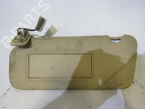 Used Left sun visor PEUGEOT 407 (6D_) 2.0 HDi 135 (6DRHRH, 6DRHRE, 6DRHRG, 6DRHRJ) (136 hp) 25079195
