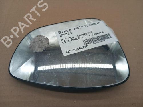 Right mirror glass CITROËN C3 II (SC_) 1.4 | BP25101281C147 