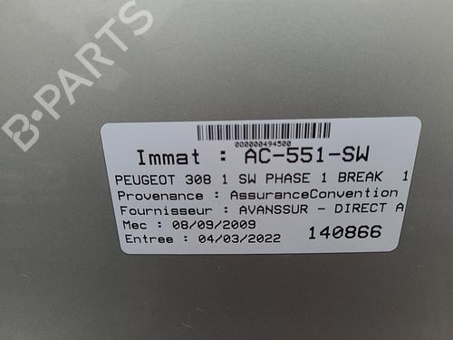 Rear left door window PEUGEOT 308 SW I (4E_, 4H_) 1.6 HDi | BP25088949C20 