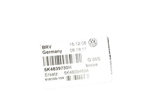 Rear right window mechanism VW GOLF VI (5K1)  | BP25087500C25 