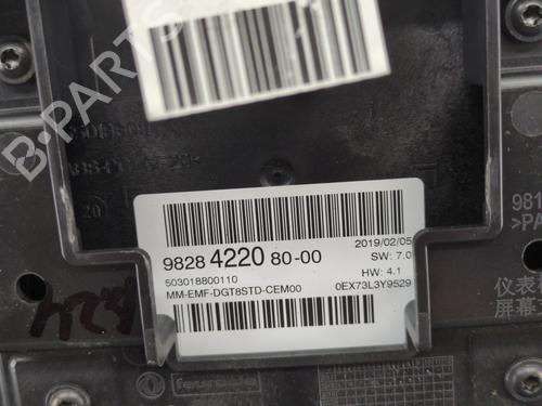 Display monitor CITROËN C5 AIRCROSS (A_) 1.5 BlueHDi 130 (ACYHZJ, ACYHZR) | BP30080467C48