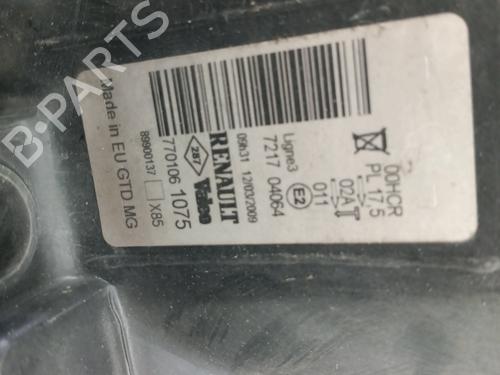 Left headlight RENAULT CLIO III (BR0/1, CR0/1) 1.5 dCi (BR17, CR17) | BP28321486C28 
