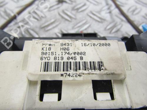 Used Climate control Climate control SKODA FABIA I Combi (6Y5) [2000-2007] 25108009 25108009