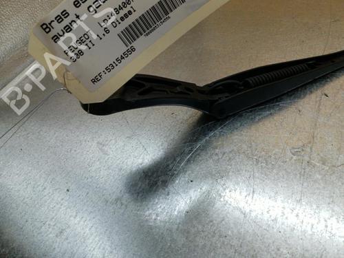 Used Front windshield wiper arm PEUGEOT 308 II (LB_, LP_, LW_, LH_, L3_) 1.6 HDi 100 (99 hp) 25089615