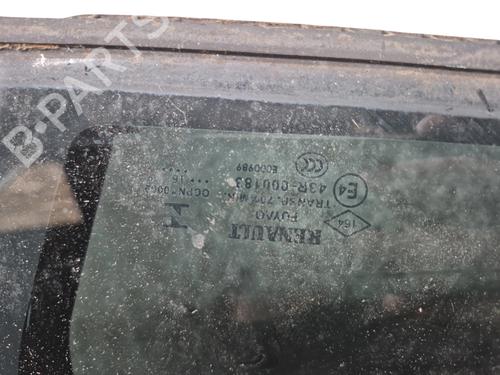 Rear left door window RENAULT MEGANE IV Hatchback (B9A/M/N_) 1.5 dCi 110 (B9A3) | BP29425941C20 