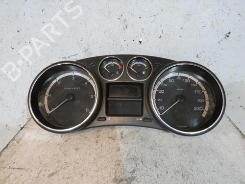 Used Instrument cluster PEUGEOT 308 I (4A_, 4C_) 1.6 HDi (90 hp) 25081197
