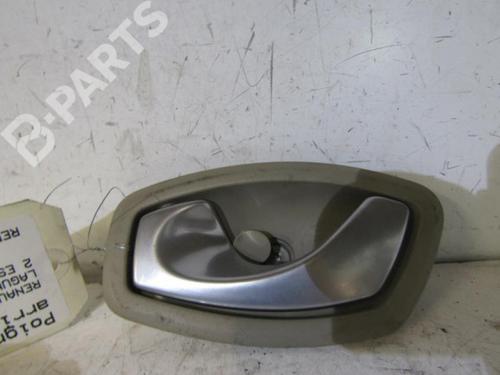 Used Rear left interior door handle Rear left interior door handle RENAULT LAGUNA III (BT0/1) 2.0 16V (BT05, BT0F, BT0W) (140 hp) 10598283 10598283