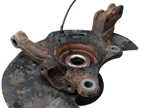 Used Left front steering knuckle VW TRANSPORTER T5 Bus (7HB, 7HJ, 7EB, 7EJ) 2.0 TDI 4motion (140 hp) 31297955