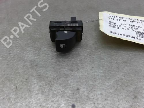 Used Left rear window switch BMW 5 (E60) 525 d (163 hp) 25111170