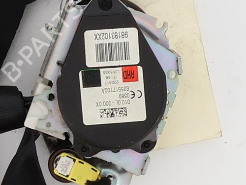 Front left seatbelt CITROËN C3 III (SX) 1.2 VTi 82 | BP33715973I26  - Image 5