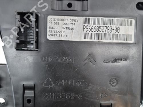 Instrument cluster CITROËN C4 Grand Picasso I (UA_)  | BP25053341C47 