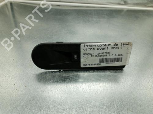 Used Right front window switch RENAULT CLIO IV (BH_) 1.5 dCi 75 (75 hp) 25089580