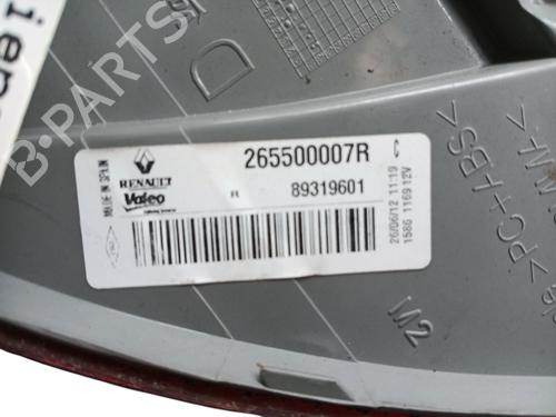 Right taillight RENAULT MEGANE III Hatchback (BZ0/1_, B3_) 1.5 dCi (BZ09, BZ0D, BZ1W, BZ29, BZ14) | BP28195198C35 