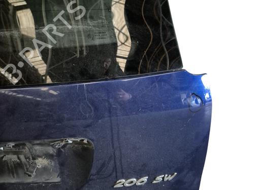 Used Tailgate PEUGEOT 206 SW (2E/K) 1.4 HDi (68 hp) 25099036