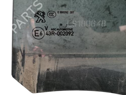 Rear left door window PEUGEOT 3008 II SUV (MC_, MR_, MJ_, M4_) Hybrid | BP28544658C20 