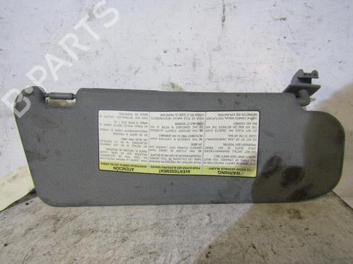 Used Left sun visor Left sun visor DAEWOO KALOS (KLAS) 1.4 (83 hp) 25078760 25078760