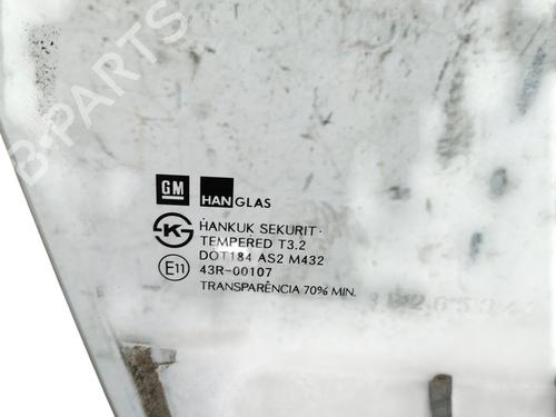 Front right door window CHEVROLET AVEO / KALOS Hatchback (T250, T255) 1.2 LPG | BP26707888C19 