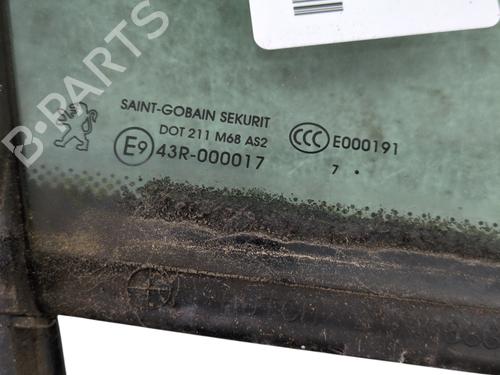 Front right quarter glass PEUGEOT 3008 I MPV (0U_) 1.6 HDi | BP29327009C112 