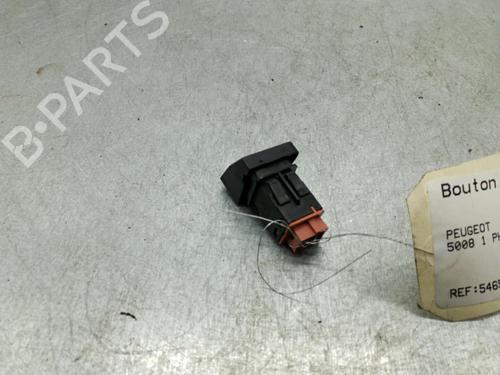 Used Warning switch PEUGEOT 5008 (0U_, 0E_) 1.6 HDi (114 hp) 25089464