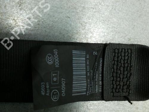 Used Rear right seatbelt Rear right seatbelt PEUGEOT 3008 I MPV (0U_) 1.6 HDi (109 hp) 25078058 25078058