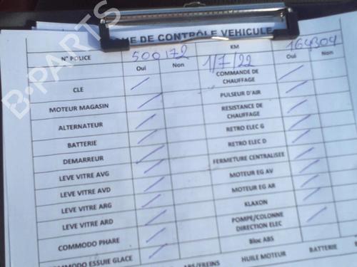 Front slam panel PEUGEOT 607 (9D, 9U) 2.2 16V | BP25104089C72  - Image 8