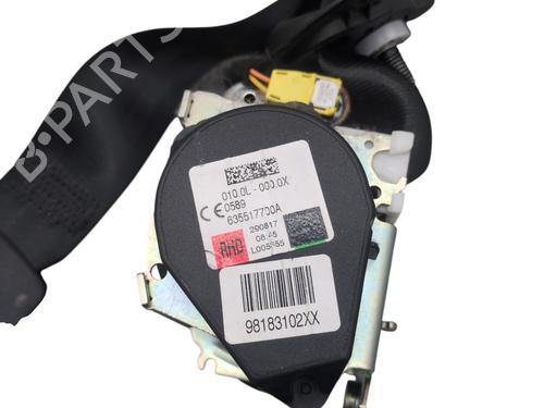 front-left-seatbelt-citroen-c3-iii-sx-2016-31770116 main image