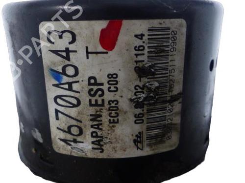 ABS pump MITSUBISHI ASX (GA_W_) 1.8 DI-D 4WD (GA6W) | BP25263215M43