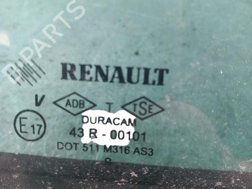 Deurruit links achter RENAULT CLIO III Grandtour (KR0/1_) 1.5 dCi (KR0F) (86 hp) 25100956