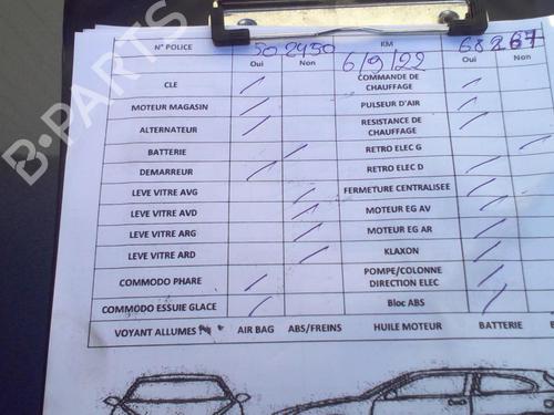 Instrument cluster PEUGEOT 208 I (CA_, CC_) 1.2 VTI 82 | BP25103731C47 