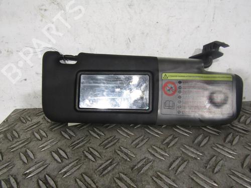 Used Right sun visor FIAT 500 (312_) 1.3 D Multijet (312AXB1A) (75 hp) 25091677