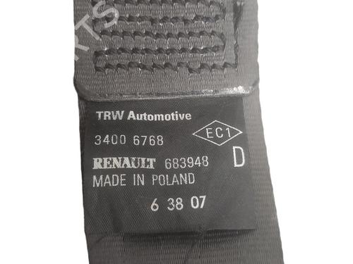 Used Rear right seatbelt Rear right seatbelt RENAULT CLIO III (BR0/1, CR0/1) 1.5 dCi (BR17, CR17) (86 hp) 25057818 25057818