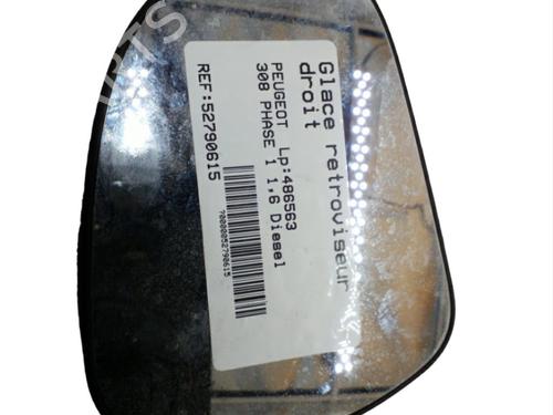 Right mirror glass PEUGEOT 308 I (4A_, 4C_) 1.6 HDi | BP25105078C147 