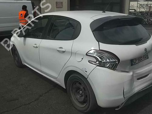 Right sun visor PEUGEOT 208 I (CA_, CC_) 1.4 HDi | BP25076727I2