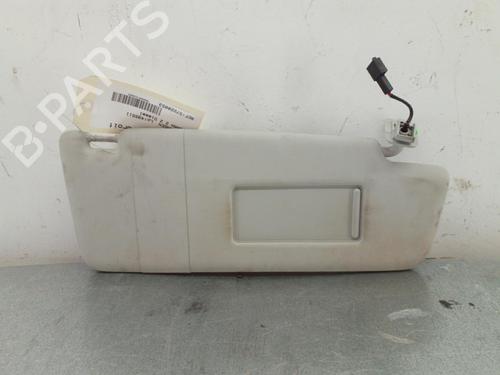 Used Right sun visor VW TOURAN (1T3) 2.0 TDI (140 hp) 25077985