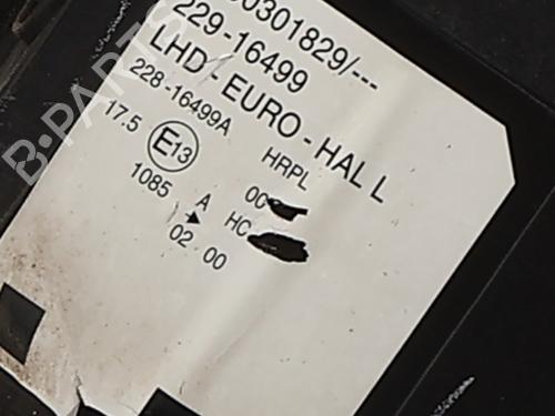 Used Left headlight Left headlight RENAULT MODUS / GRAND MODUS (F/JP0_) 1.2 (JP0C, JP0K, FP0C, FP0K, FP0P, JP0P, JP0T) (75 hp) 33700121 33700121