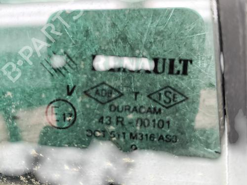 Used Rear right quarter glass RENAULT CLIO III (BR0/1, CR0/1) 1.5 dCi (BR17, CR17) (86 hp) 25056314