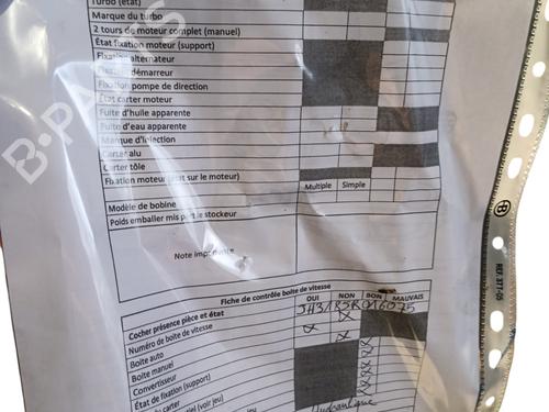 Gearbox RENAULT CLIO III Grandtour (KR0/1_) 1.2 16V (KR0P) | BP30819885M3 