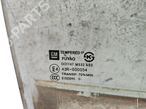Rear right door window CHEVROLET SPARK (M300) 1.0 | BP26289647C21 