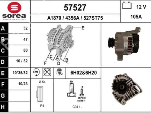 Used Alternator Alternator FORD KA (RU8) 1.2 (69 hp) 25104385 25104385