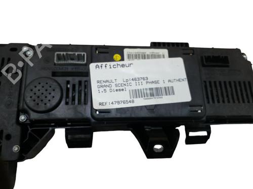 Instrument cluster RENAULT SCÉNIC III (JZ0/1_) 1.5 dCi | BP25068002C47 