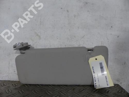 Used Left sun visor Left sun visor RENAULT ZOE (BFM_) ZOE (88 hp) 10586120 10586120