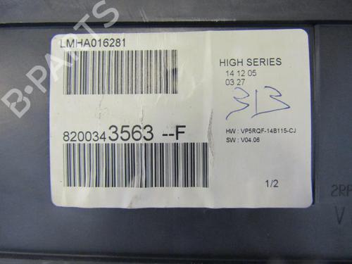 Instrument cluster RENAULT CLIO III (BR0/1, CR0/1) 1.5 dCi (BR0H, CR0H, CR1S, BR1S) | BP25094459C47 