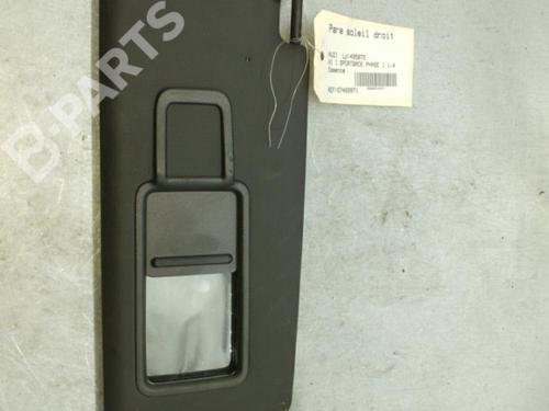 right-sun-visor-audi-a1-sportback-8xa-8xf-14-tfsi-8u0857552h7c0-2011-2012-2013-2014-2015-2016-2017-2018-2019-10573241 main image