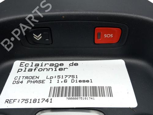 Interior roof light CITROËN DS4 (NX_) 1.6 HDi 110 | BP25087231I8 