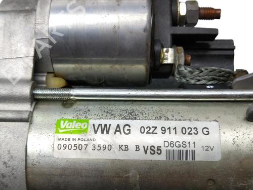 Used Starter VW GOLF V (1K1) [2003-2010]  25076345