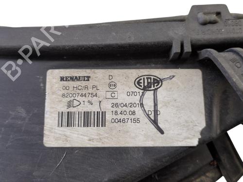 Right headlight DACIA LOGAN (LS_) 1.4 MPI LPG (LS0C) | BP28124619C29 