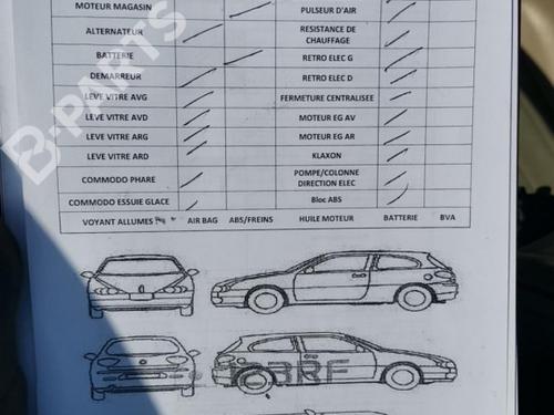 Left rear window switch PEUGEOT 206 Hatchback (2A/C) 1.4 i | BP10572602C108  - Image 8