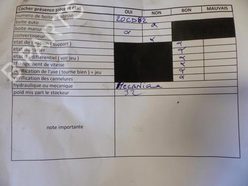 Gearbox PEUGEOT 206+ (2L_, 2M_) 1.1 | BP25069919M3 