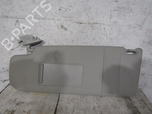 Left sun visor SKODA OCTAVIA II Combi (1Z5) 2.0 TDI 16V 1Z0857551AS2F4