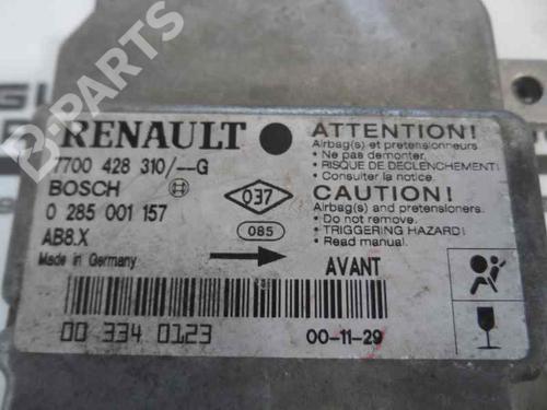 ECU airbags RENAULT CLIO II (BB_, CB_)  | BP1865740M53 